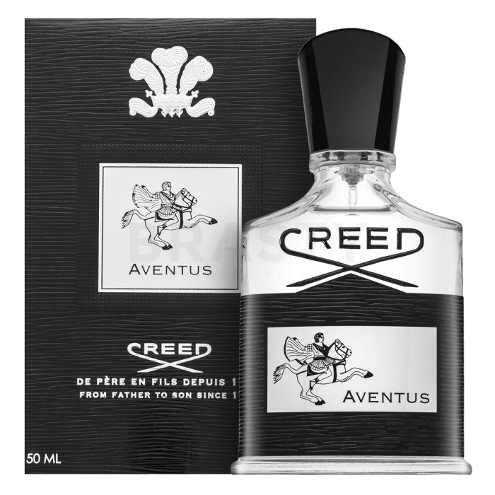 Frasco del perfume Aventus de Creed de la marca Creed