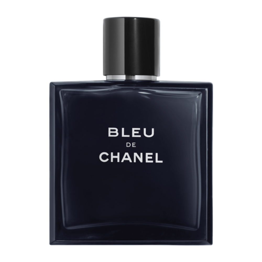 Frasco del perfume Bleu de Chanel Eau de Toilette de la marca Chanel