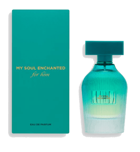 Frasco del perfume My Soul Enchanted For Him de Mercadona de la marca Mercadona