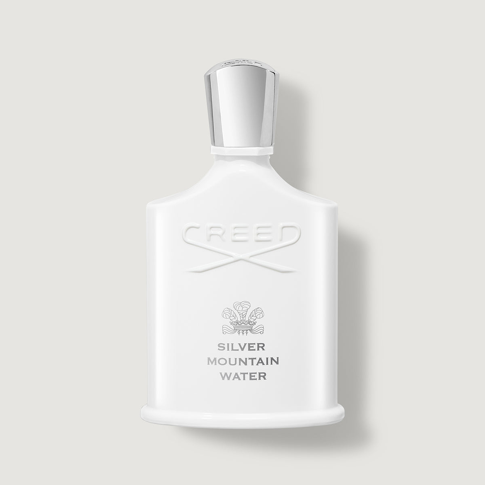 Frasco del perfume Silver Mountain Water de Creed de la marca Creed