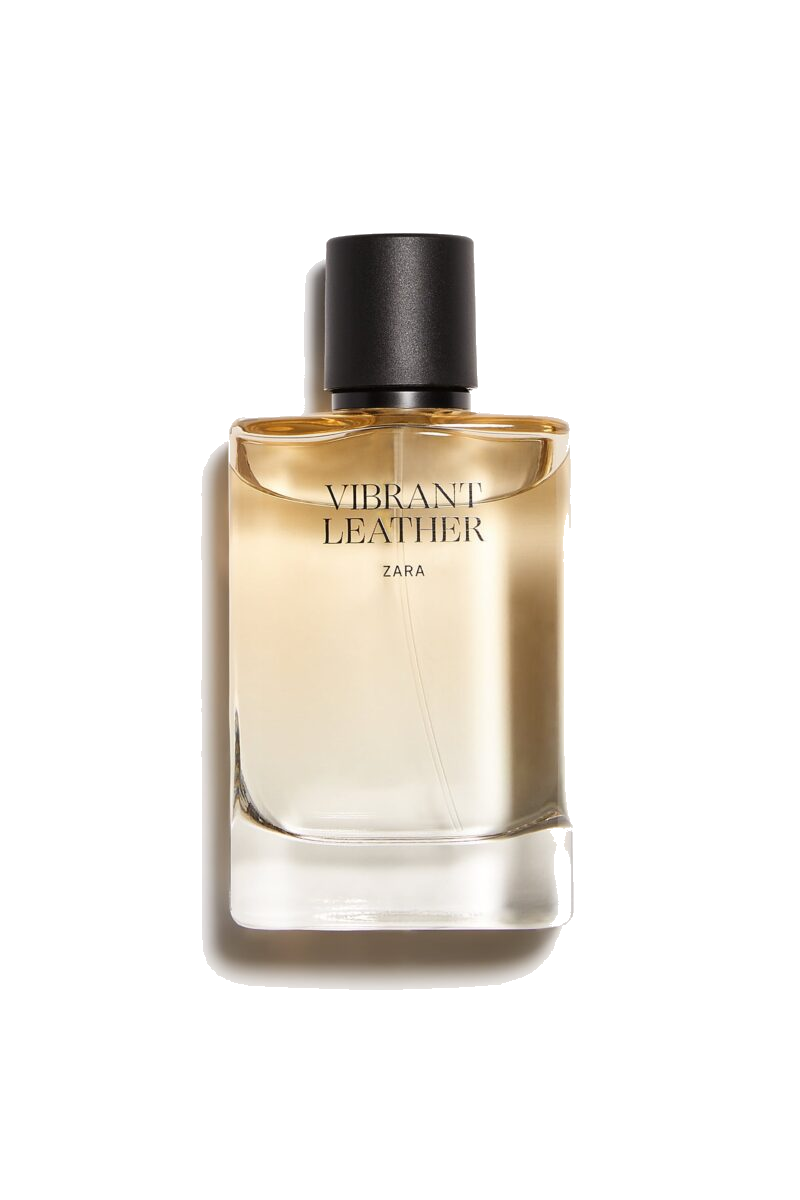 Frasco del perfume Zara Vibrant Leather 2023: nueva versión de la marca Zara